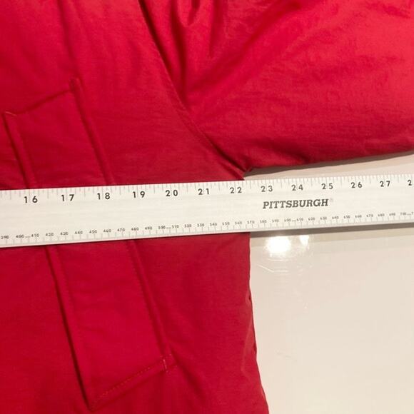 NWOT SUPERDRY Coat Men M Red Parka Long-Sleeve Button Down “Rookie” - Picture 12 of 14